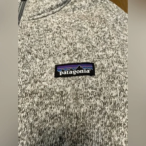 Patagonia Better Sweater 1/4-Zip Fleece Jacket - Gray - Picture 9 of 14